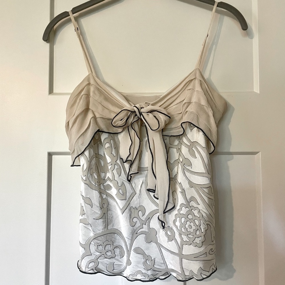 Silk & Velvet Vintage Camisole